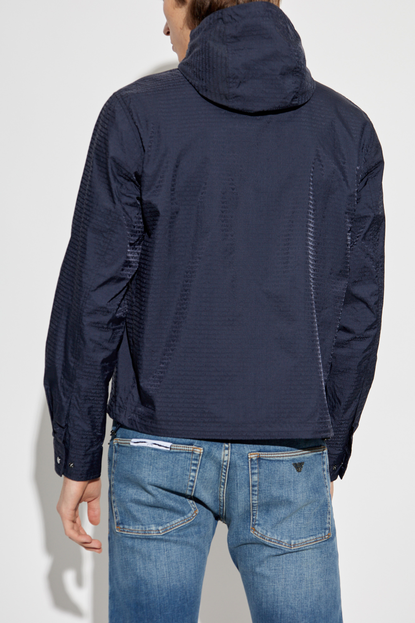 Emporio Armani Jacket with detachable hood | Men's Clothing